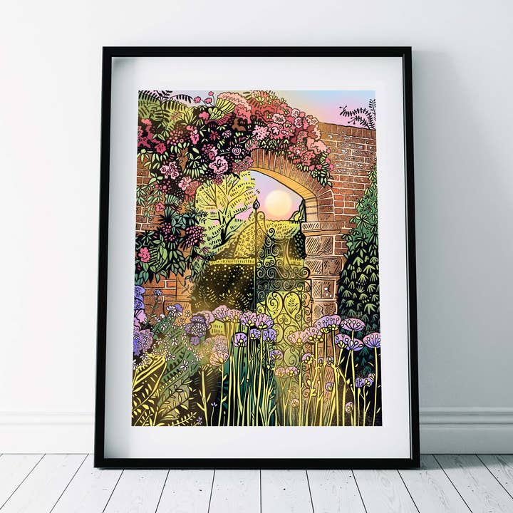 Art Print/ Wakehurst Gardens/ Gateway for wholesale by Freya's Prints