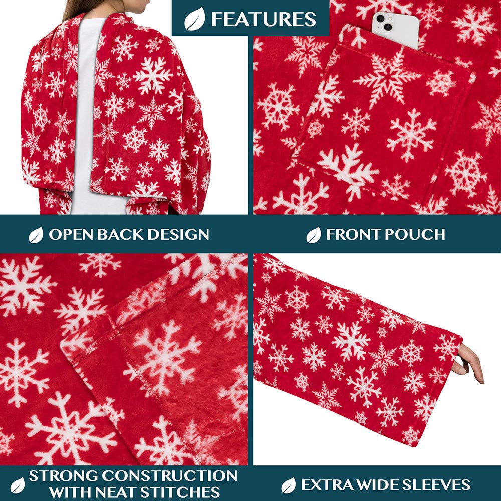 Pavilia - Vendita all'ingrosso Plaid - Coperta con maniche - Tasca applicata200