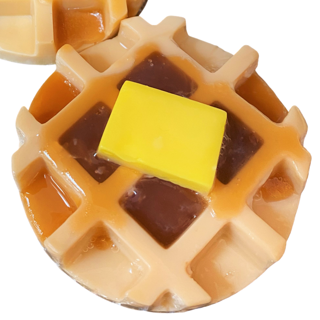 Bubble Bee Soapery – Engroshandel Sæbestykke – Ahornsirup Duftende Waffle Soap Bar2