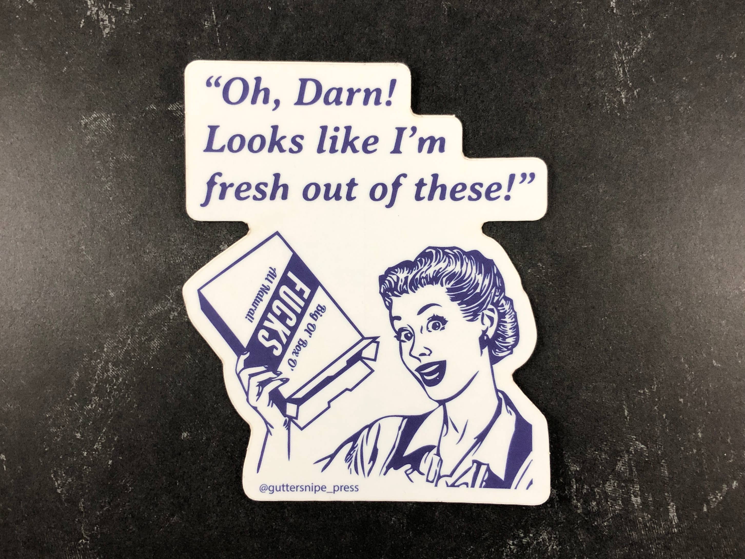 Guttersnipe Press Greetings - Vendita all'ingrosso Adesivo - Adesivo fresco2