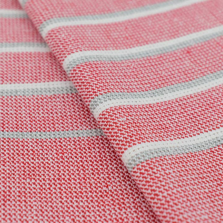 Organic Turkish Towels - Wholesale Hand Towel - Red Terry Hand Towel, Organic Cotton Towel Mtl-Eftly-Pshkr5