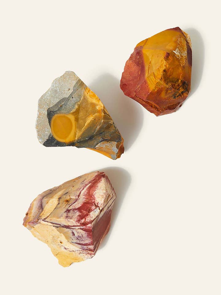 Raw Mookaite Jasper – energising natural crystal for wholesale by Palm of Feronia