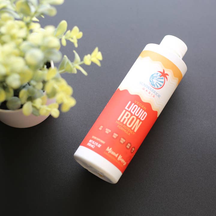 Sunwarrior - Wholesale Oral Supplement/Vitamin - Sunwarrior Mixed Berry Liquid Iron - Vegan, High-Potency