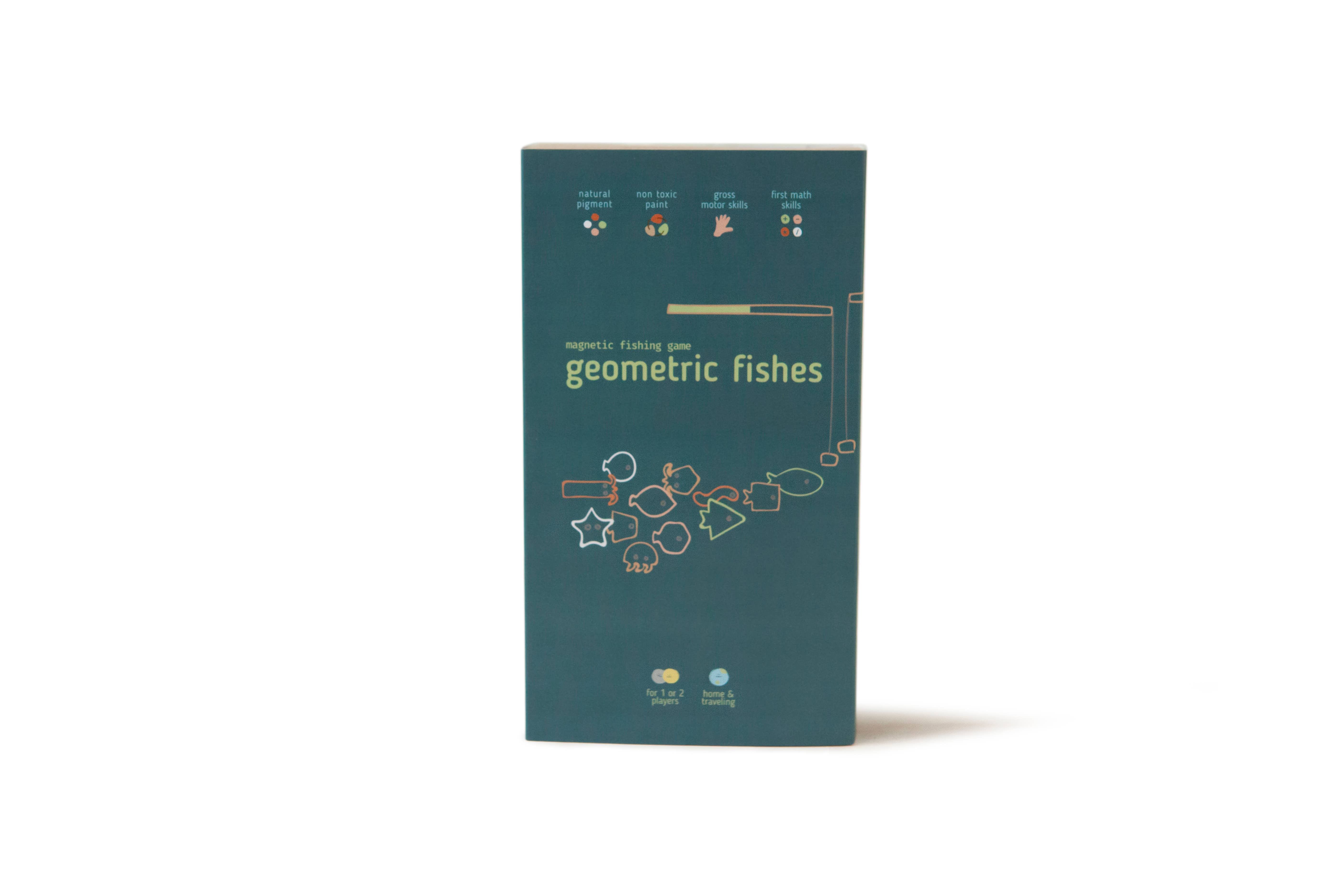 Babai – Großhandel Holzspielzeug – Kinder – Holz Angelspiel mit Magneten – Geometrische Fische4