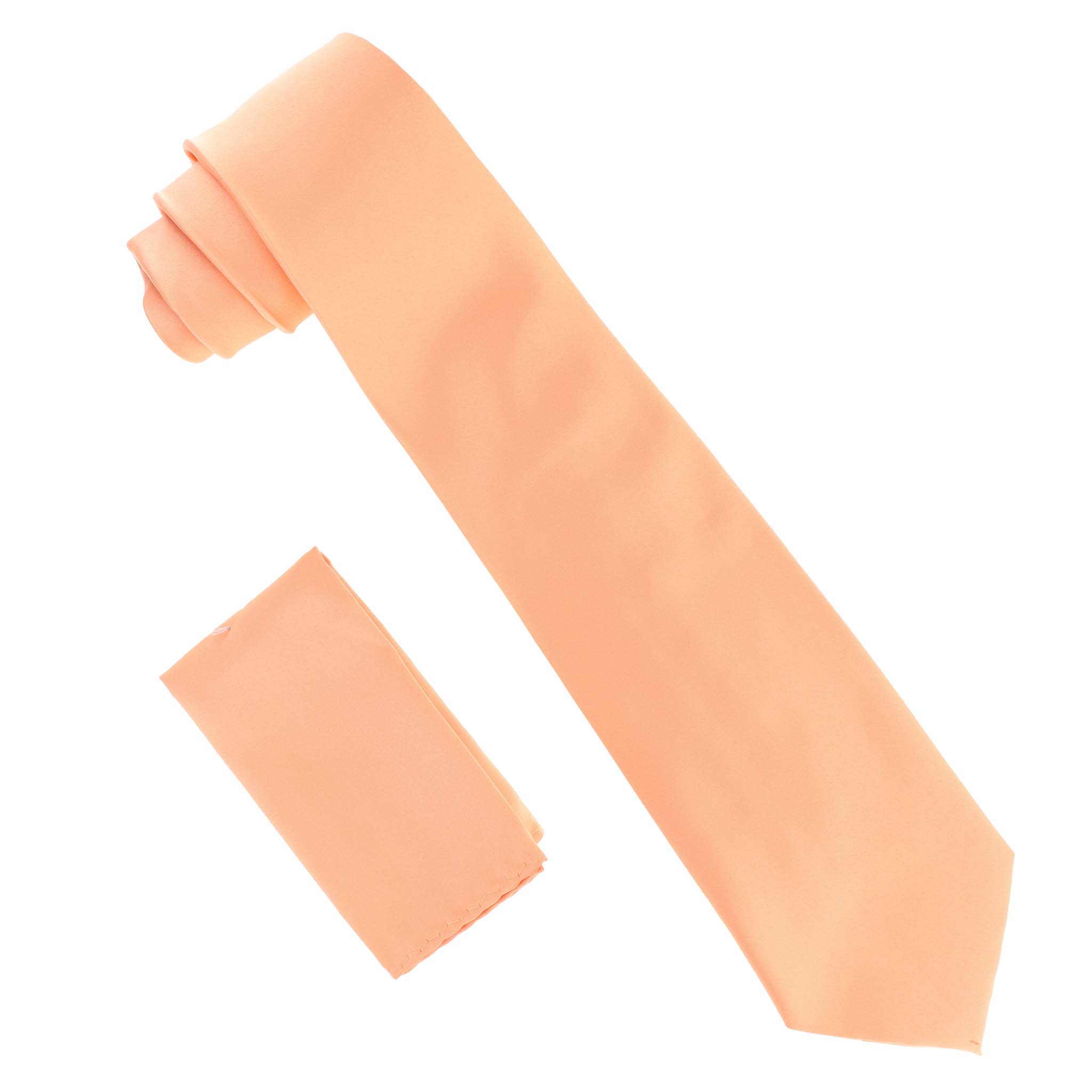 Dubal Brothers – wholesale Slipsar – Herr – Vittorio Farina Solid Satin slips & Pocket Square av Classy Manschettknappar28