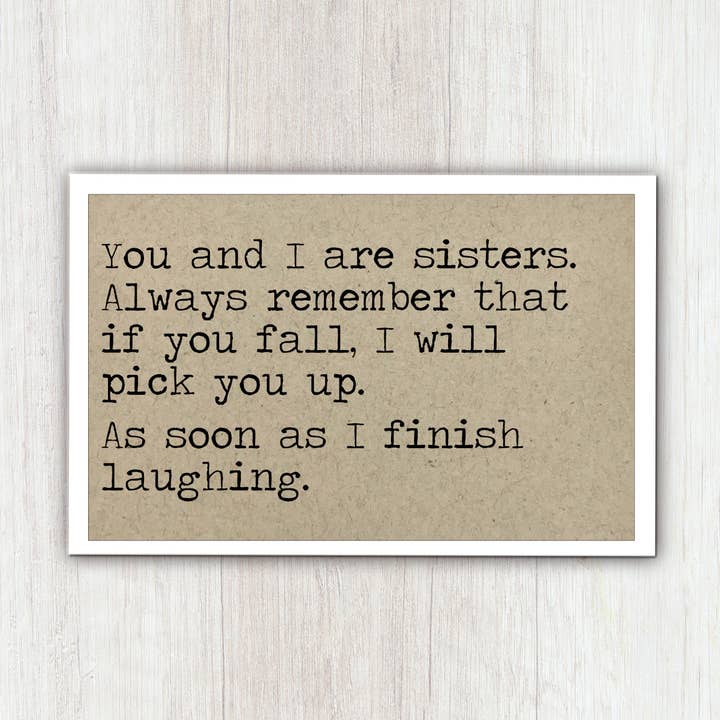 You and I Are Sisters Magnet for wholesale by Says the One
