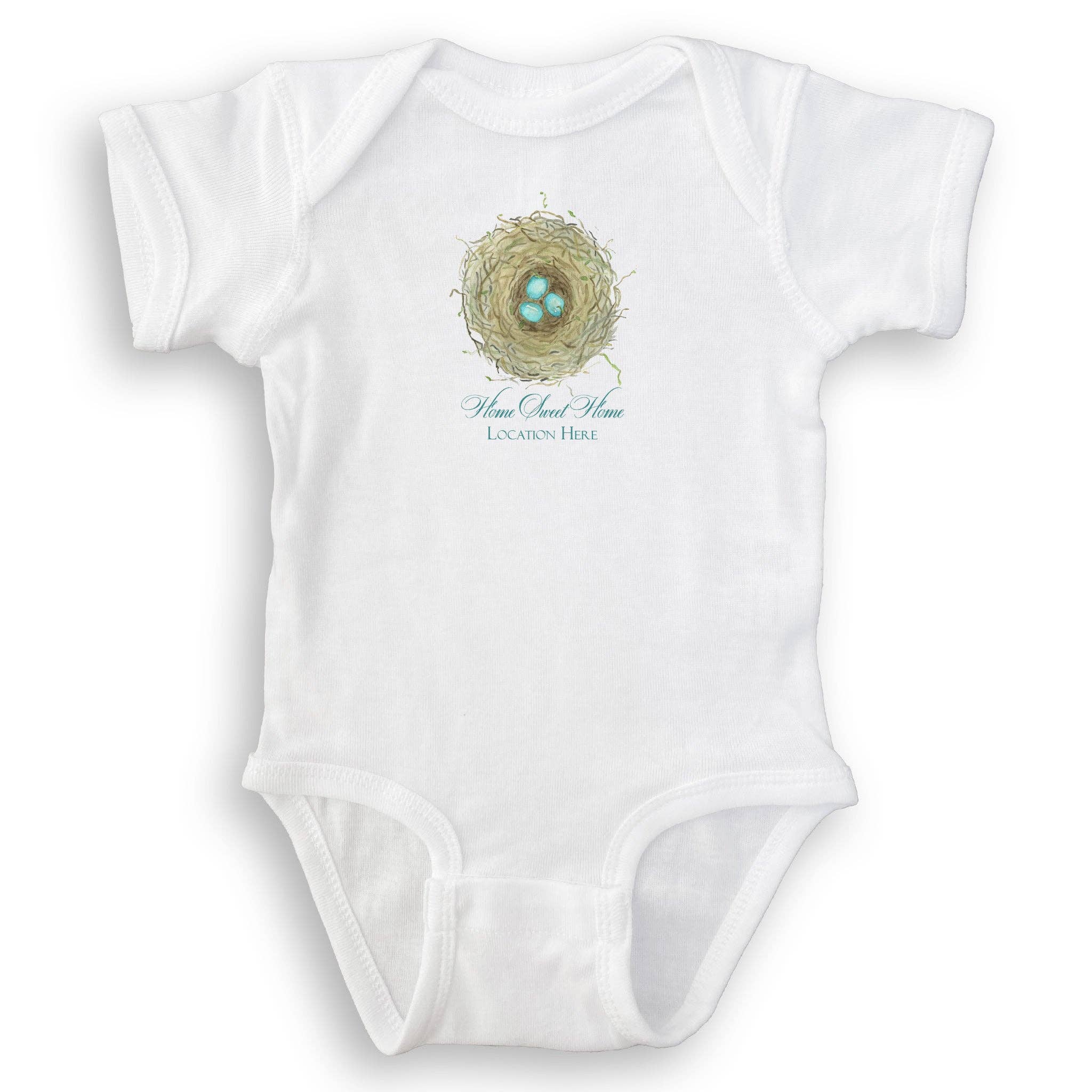 French Graffiti – Toalha de chá por atacado – Ninho com Ovos Azuis e Localização14