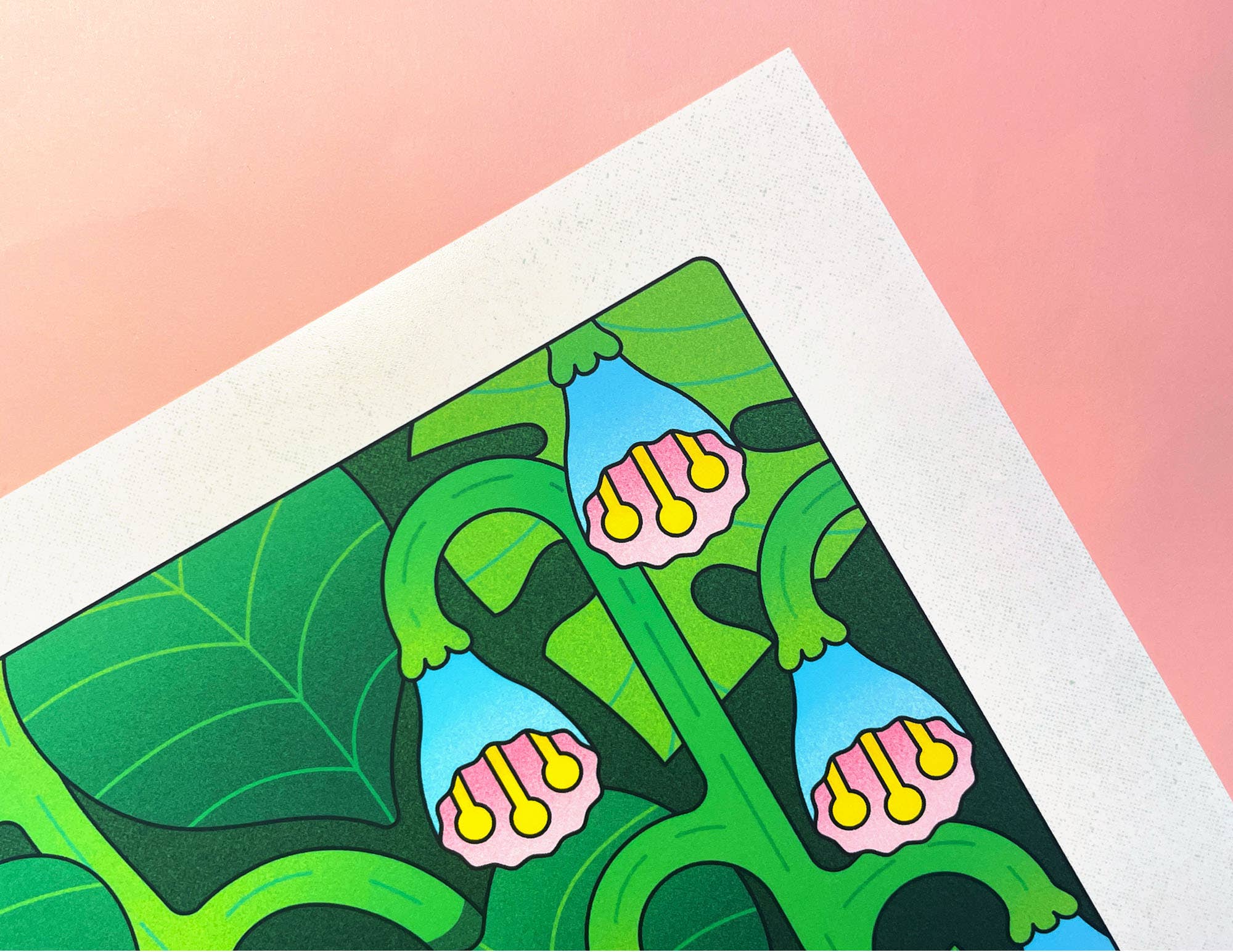 Kidnichols - Wholesale Art Print - Gentle Roots A3 Art Print | Mental Health | Botanical2