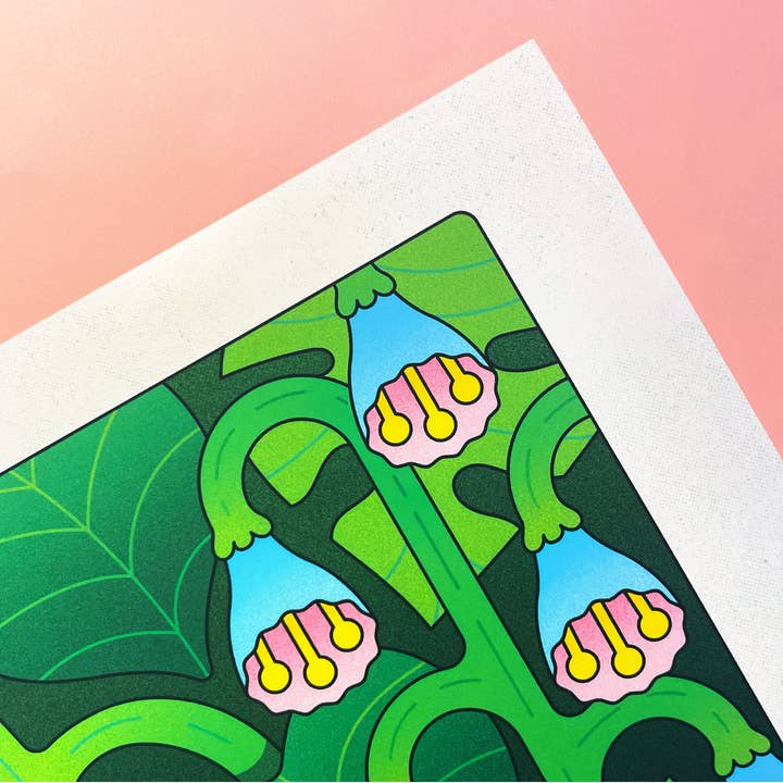 Kidnichols - Wholesale Art Print - Gentle Roots A3 Art Print | Mental Health | Botanical2