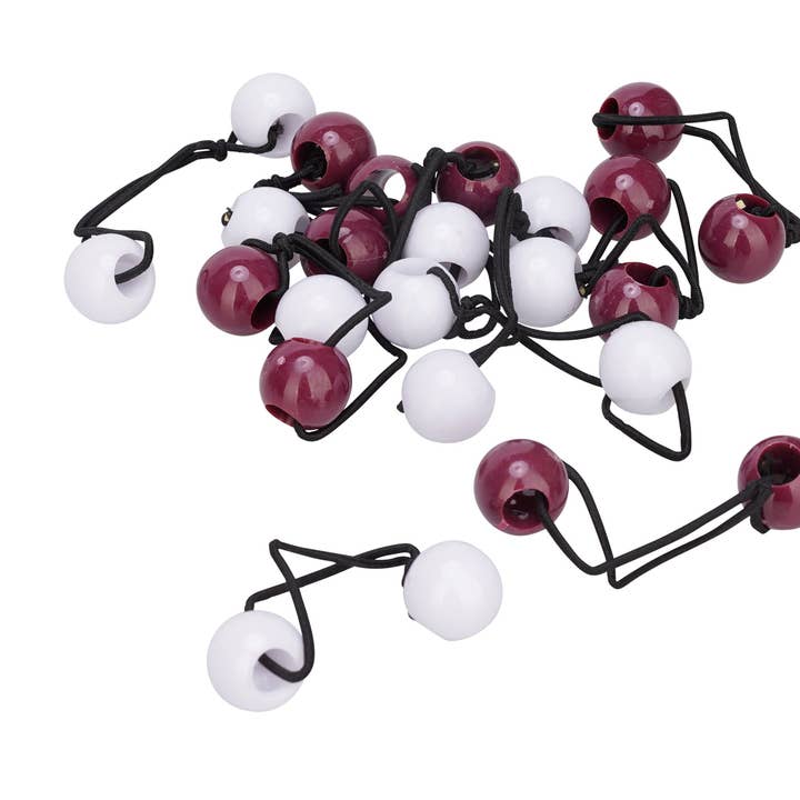 French Toast 20mm Ball Ponytail, 12 Pack for wholesale by Allure Style Accessories