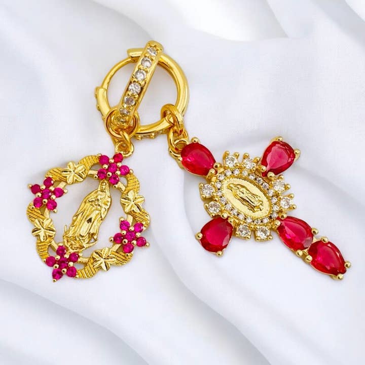 Eulalie hoop earrings for wholesale by Huracan