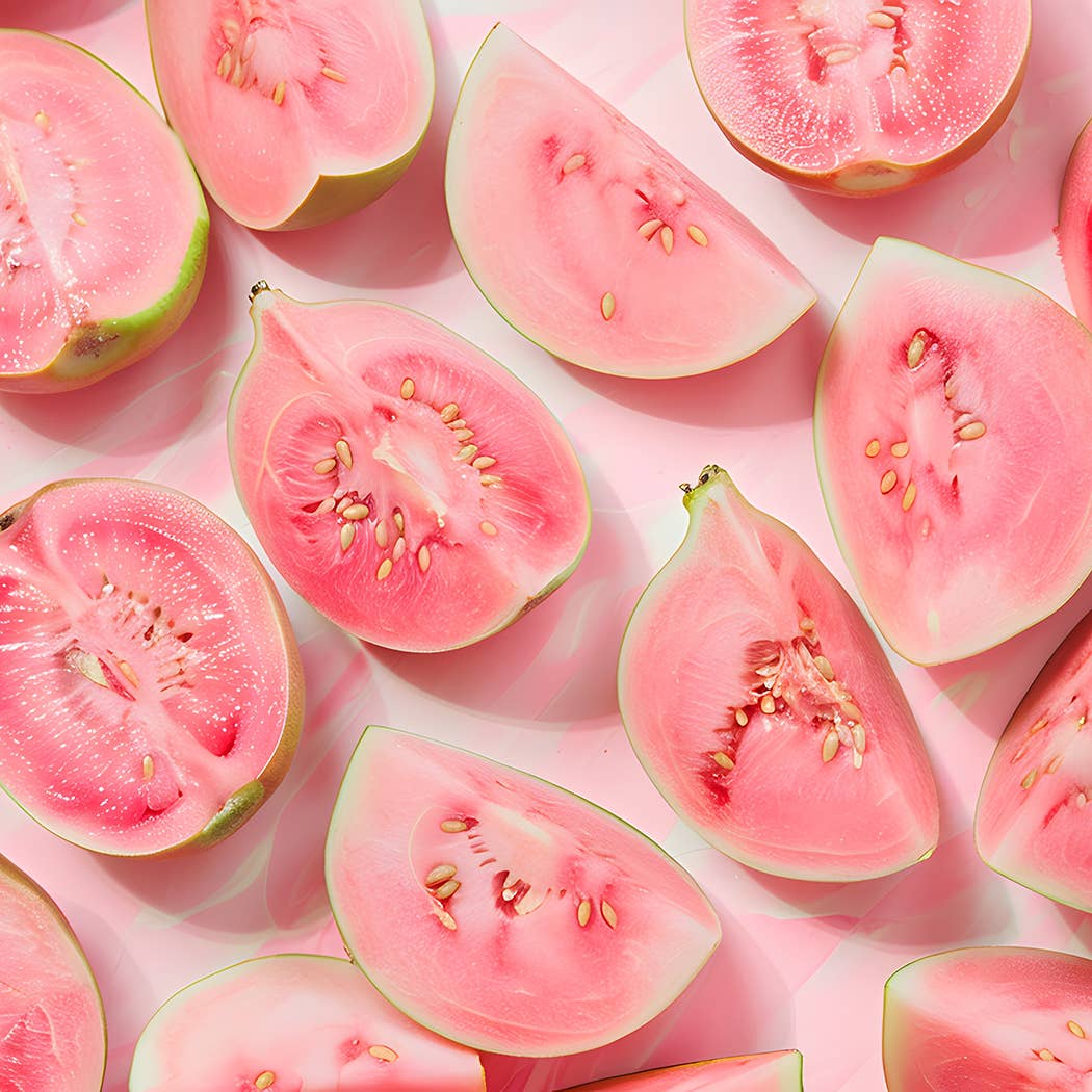 Milkhouse Candle Company - Vente Bougie en bocal - Bougie en pot de beurre de 22 oz : Goyave rose4