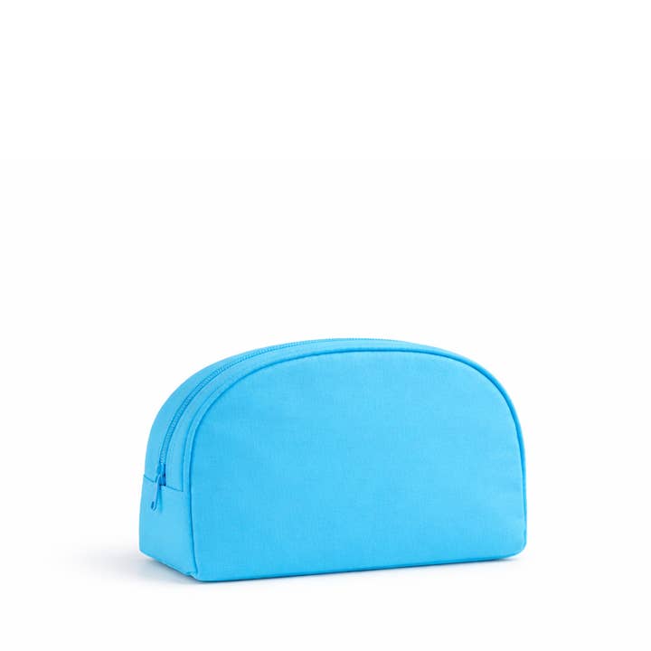 Semi-Round Small Ella Zippered Nylon Cosmetic/Travel Pouch for wholesale by AMPERE CREATIONS