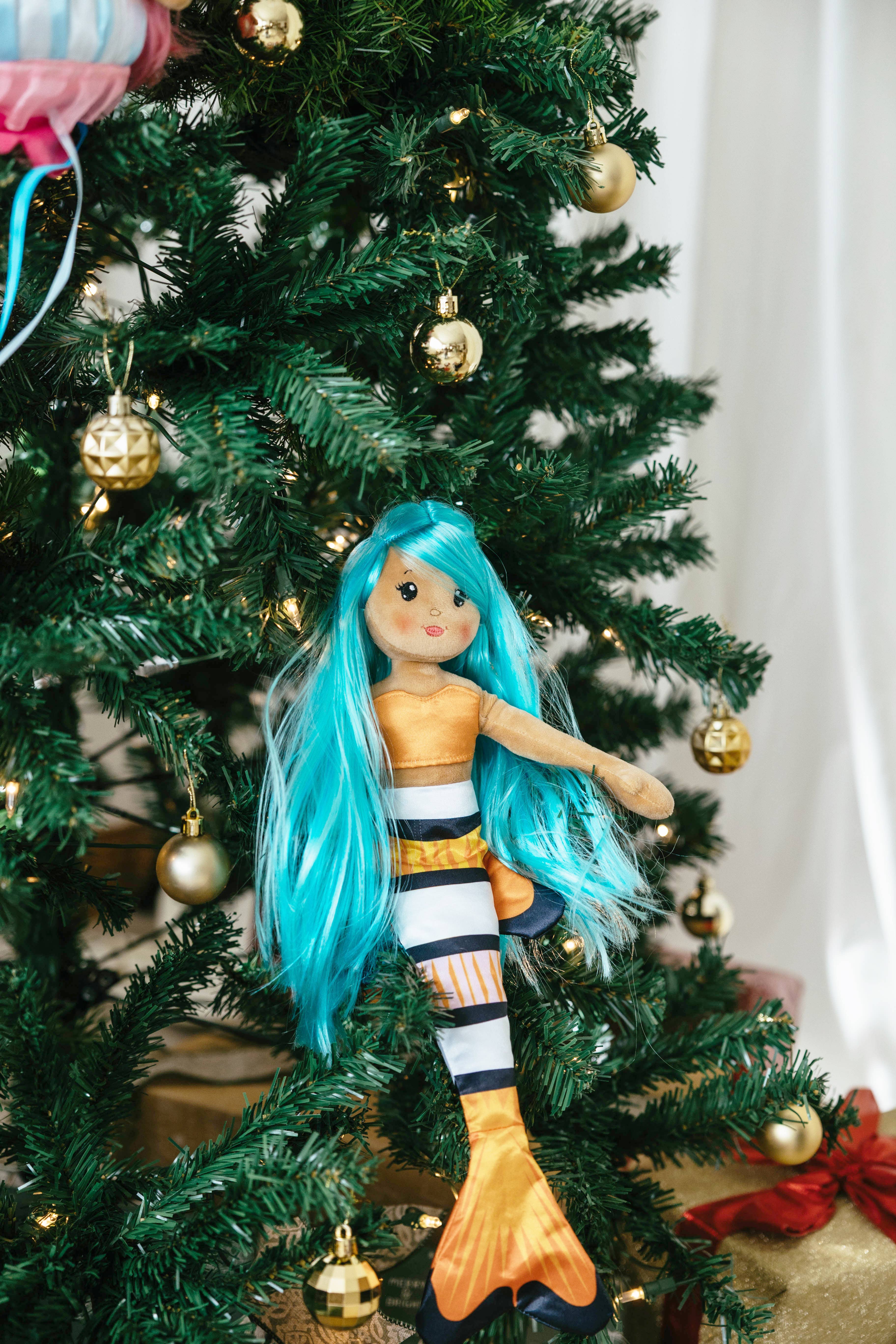 The Petting Zoo - Wholesale Stuffed/Plush Toy - Kids & Baby - Clownfish Mermaid 17" (43cm) 1