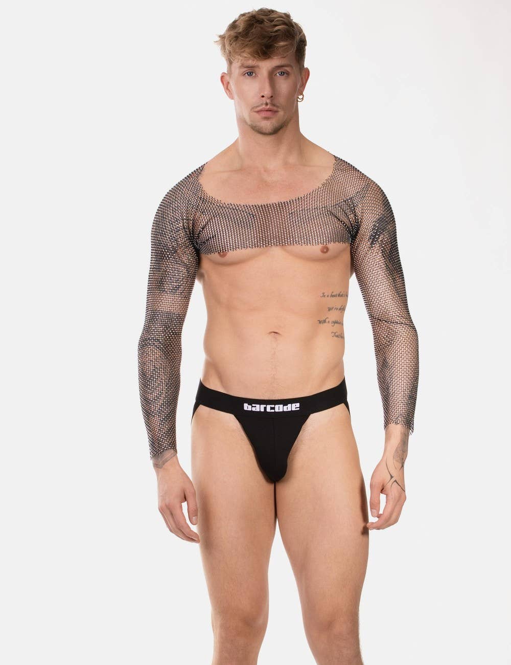 Stoftex LDA - Venta al por mayor Camiseta de tirantes - Hombre - Bolero Blinky de manga larga en red brillante11