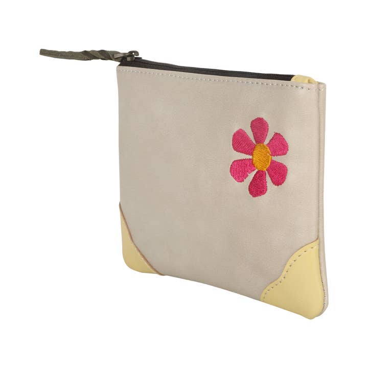 Vaan & Co. - Wholesale Pouch - Women's - VAAN & CO. - Ameilia Pouch with Flower