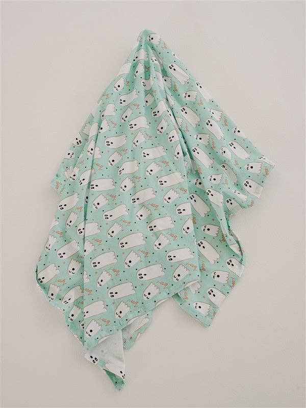 Blauwe Ghost Inbakerdoek + Peuterdeken voor wholesale door Doe A Deer