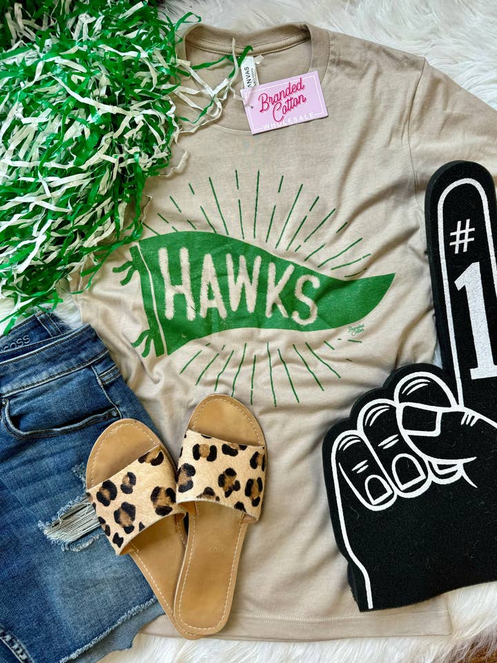 Flag Spirit Tee for wholesale by Branded Cotton