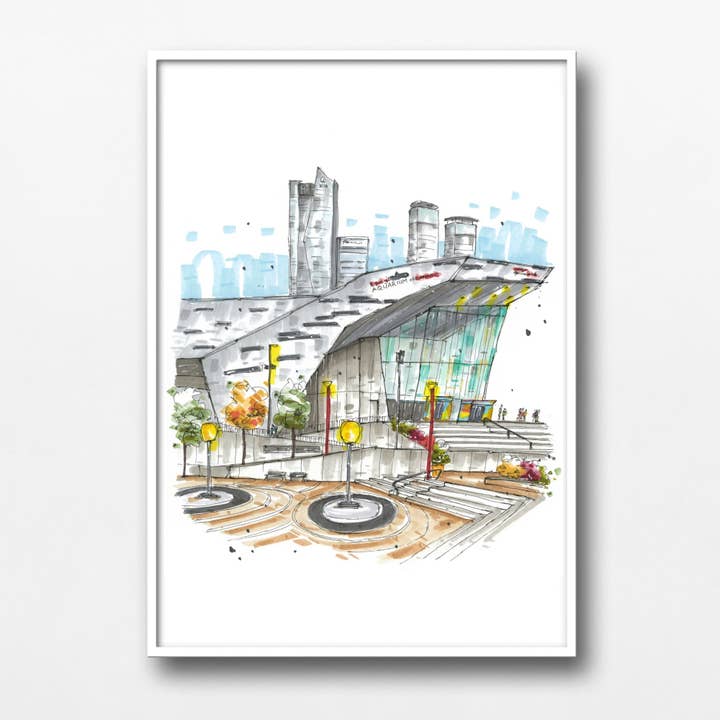 Ripley's Aquarium of Canada, Toronto for wholesale by Downtown Sketcher