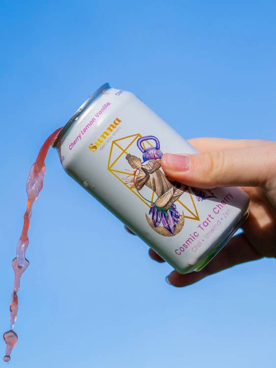 Cosmic Tart Cherry Sunna Wellness Elixir for wholesale by Sunna Wellness Elixirs