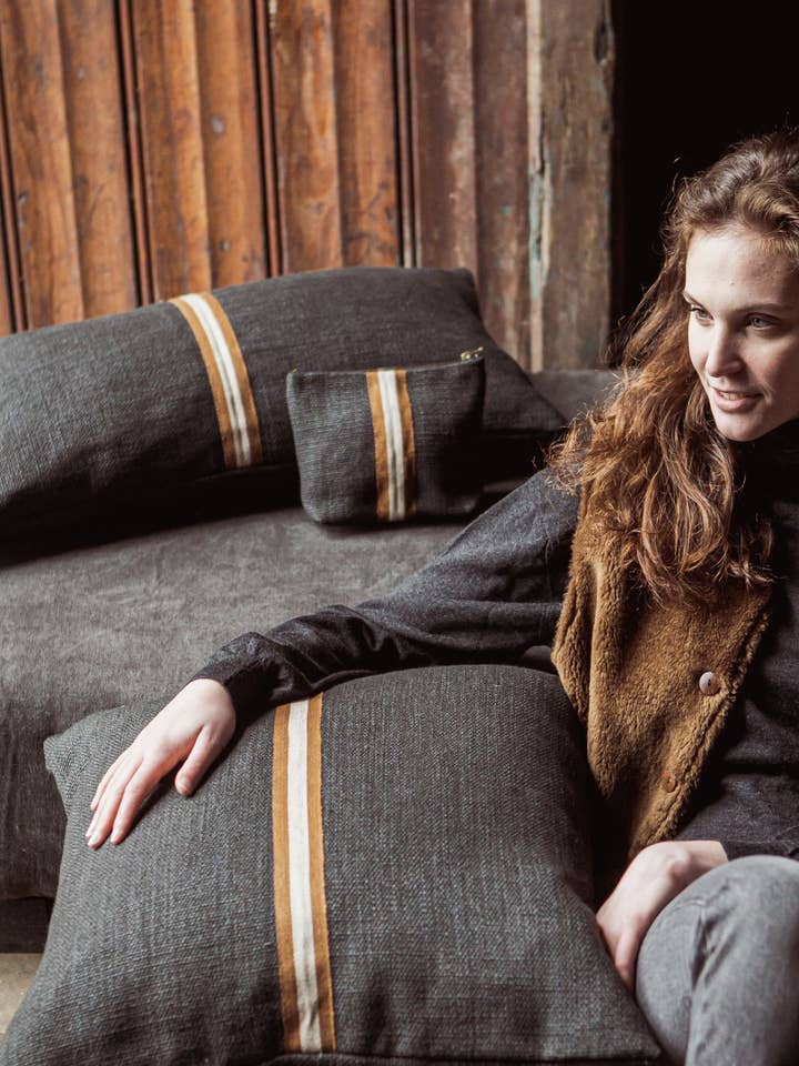 Fodera per cuscino Jasper per la vendita all'ingrosso da parte di Libeco Home