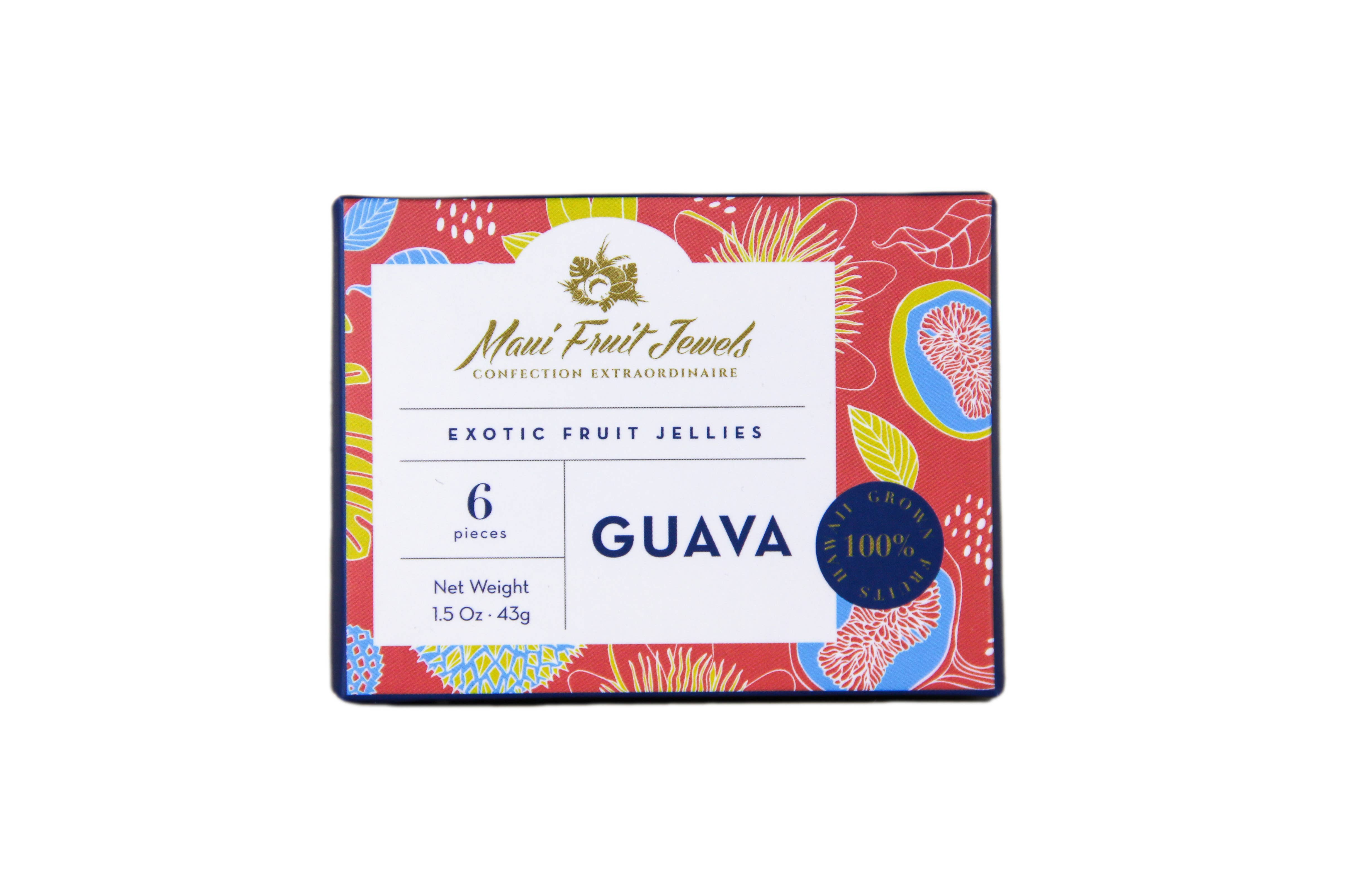 Maui Fruit Jewels – wholesale Gelégodis – Guava fruktgelé1