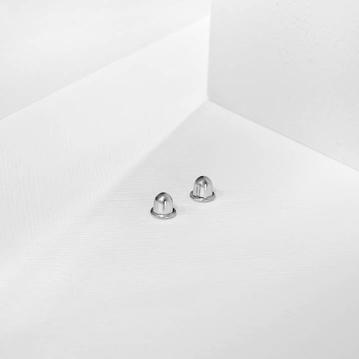 In Season Jewelry - Wholesale Knopjes/oorstekers - Vervangende 925 sterling zilveren schroefrug unieke pasvorm