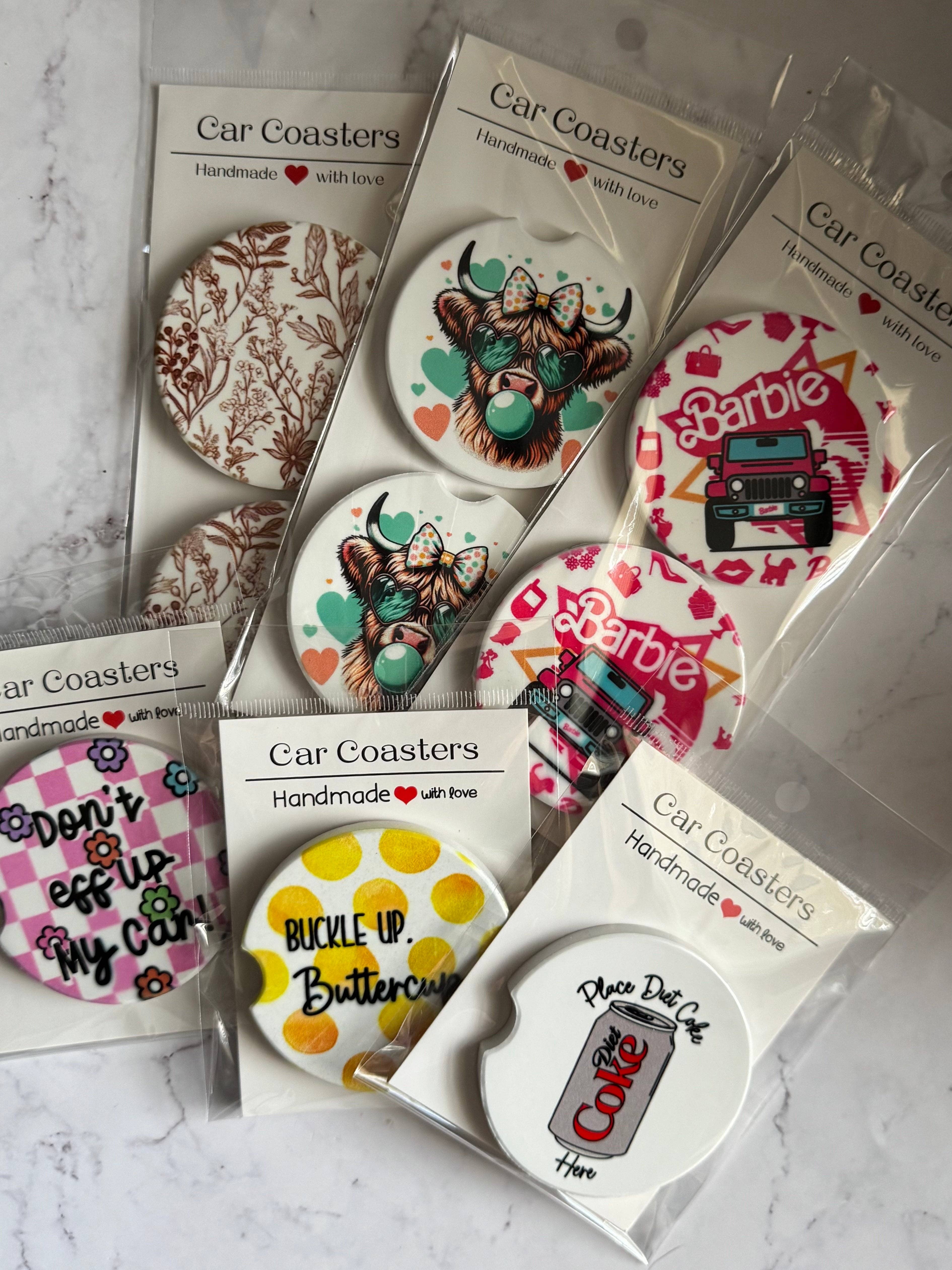 Harper Grace Press - Wholesale Car Coaster - Unisex - Winchester Brothers (Supernatural)- Car Coaster2