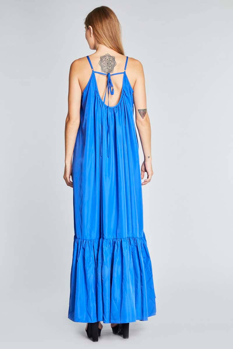 TOV - Vente Robe – femme - [OP4178] Robe à bretelles spaghetti avec dos bas26