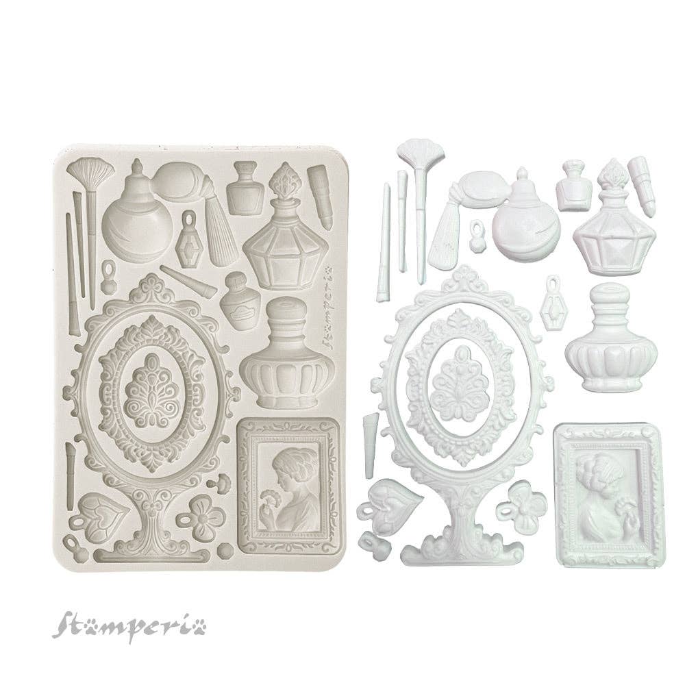 Ninnys Napkins - Wholesale Craft Supplies - Stamperia Silicon Mould A5 - Masquerade Beauty Accessories1
