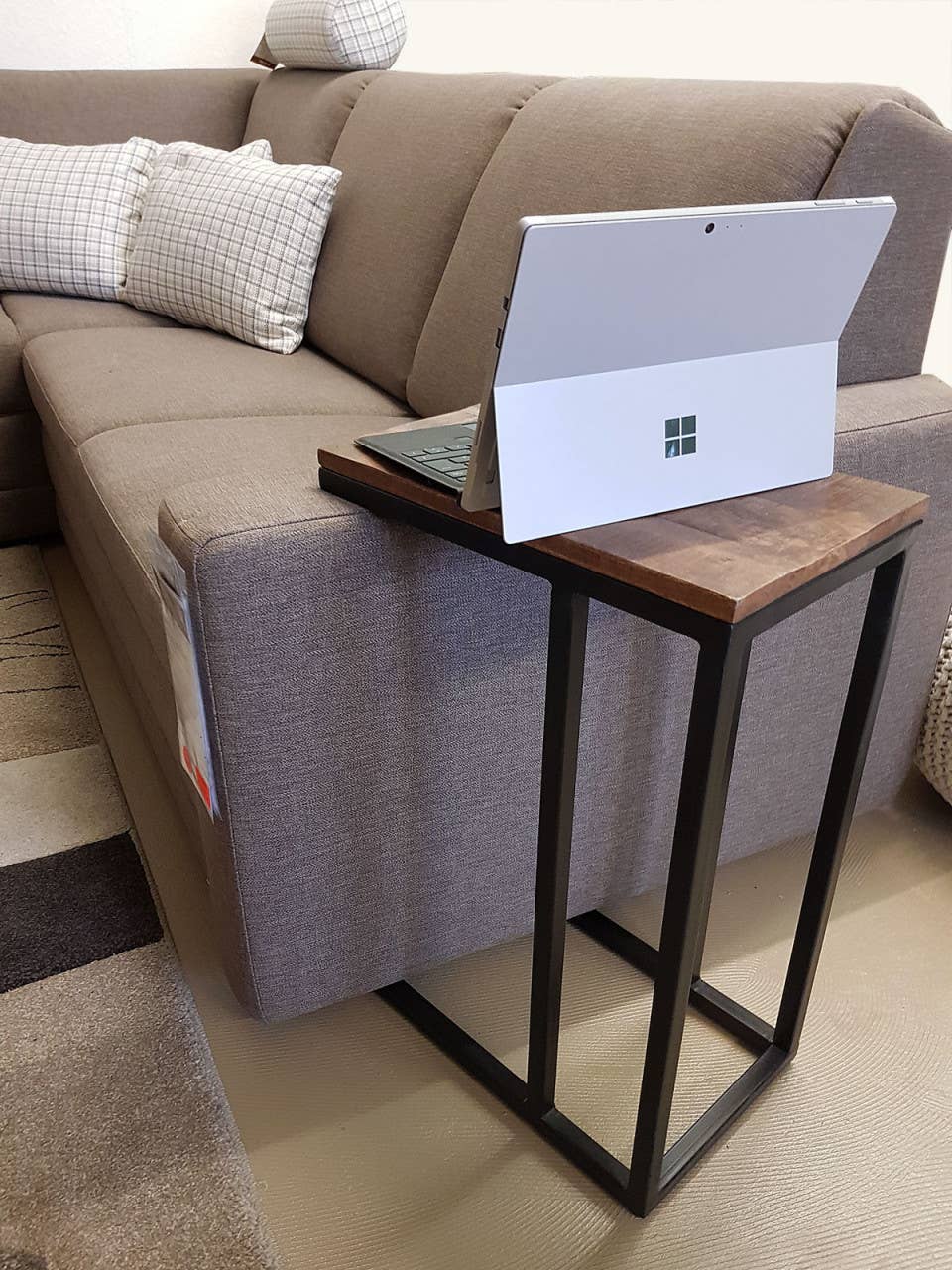 Voglrieder - Wholesale Side Table - Side table sofa table laptop table C-table 40x60x25 cm Liv3