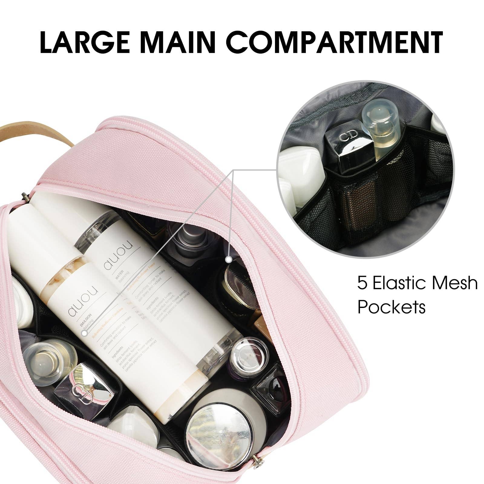 wandf - Wholesale Toiletry Bag - Men's - Canvas Travel Toiletry Shaving Bag Hanging Dopp Kit Unisex21