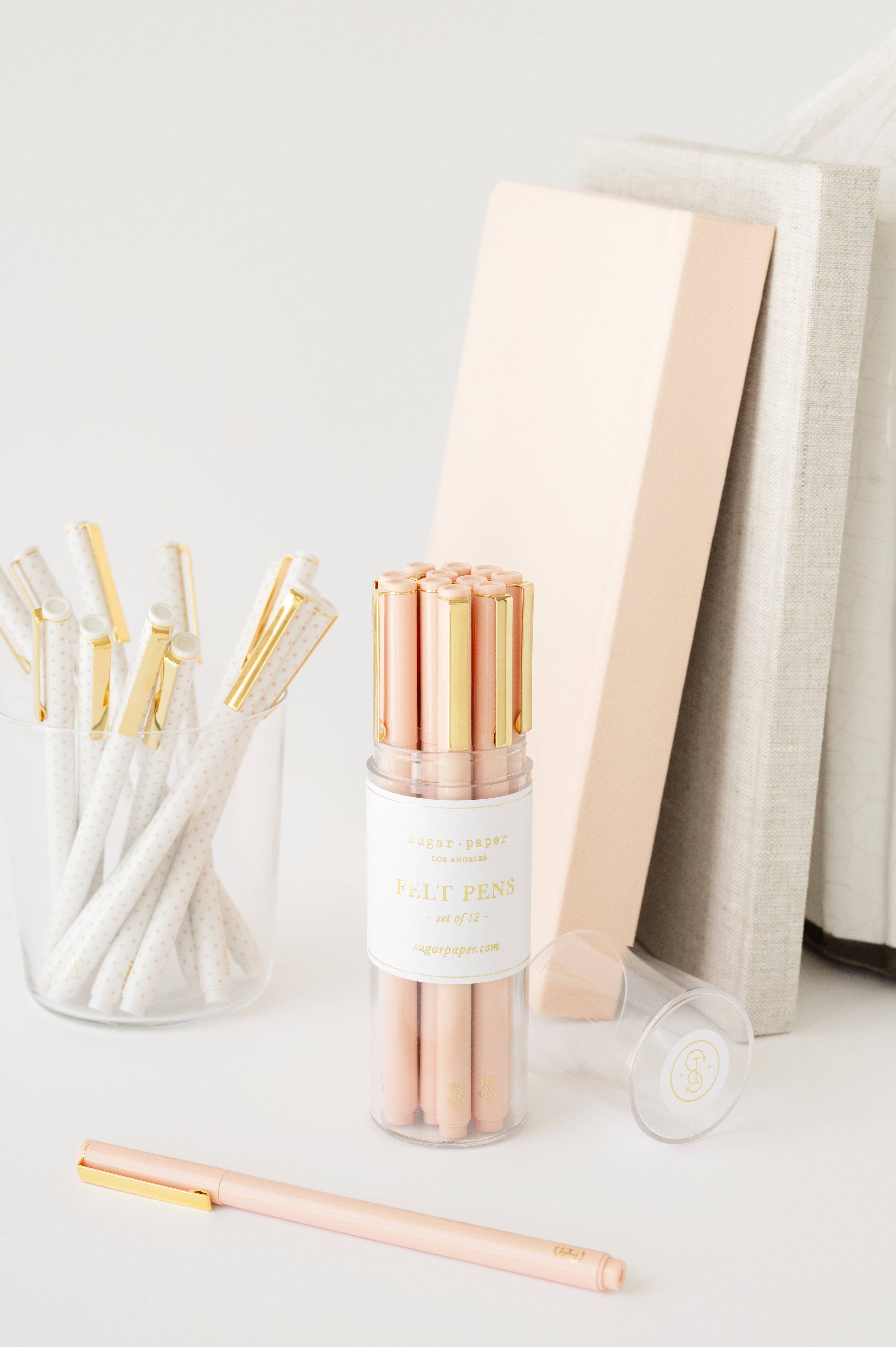 Sugar Paper - Vente Stylos - Ensemble de feutres en vrac, bleu uni, ensemble de 121