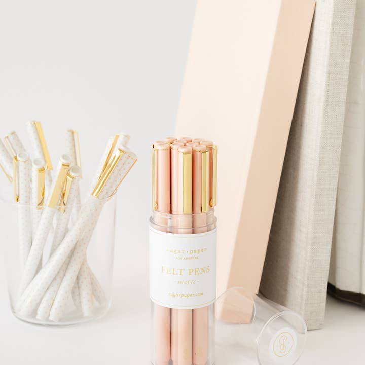 Sugar Paper - Vente Stylos - Ensemble de feutres en vrac, bleu uni, ensemble de 121