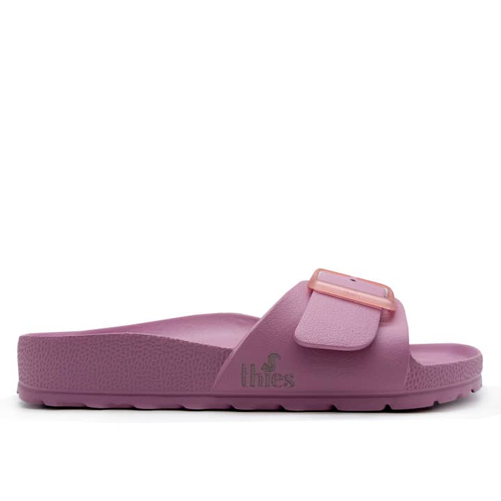 thies 1856 ® Ecofoam Band Sandalen vegan malva voor wholesale door thies