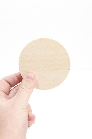 Factory Direct Craft – wholesale Cutouts – 3" Unfinished Wood Circle Cutout2