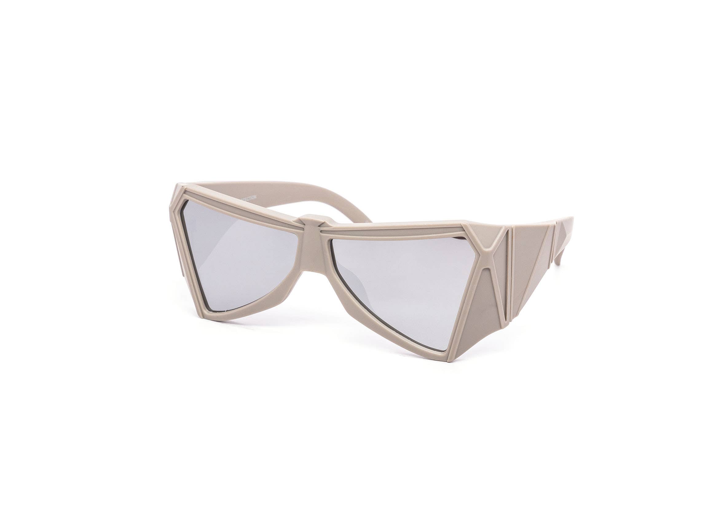 Still Friday - Wholesale Sunglasses - Unisex - Oversized Cyberpunk Super Triangle Sunglasses8
