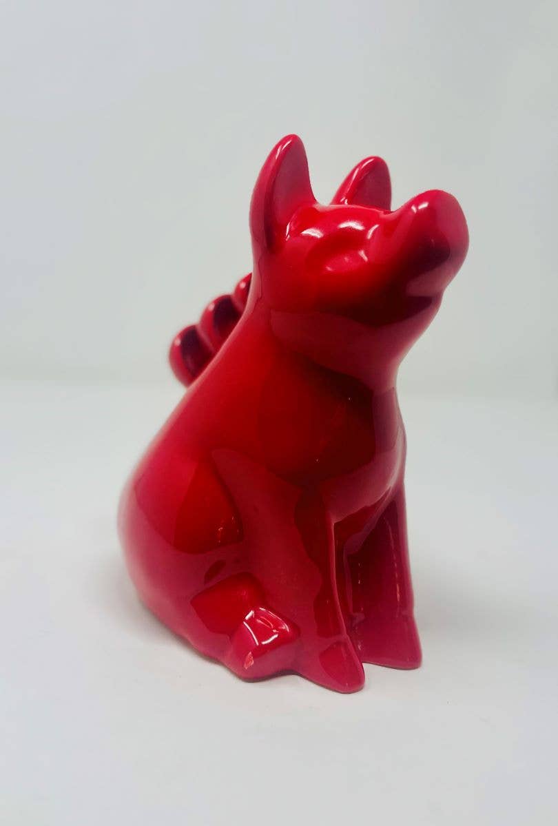 Drew Derose Design - Wholesale Measuring Spoon - Red Pig Measuring Spoon Set