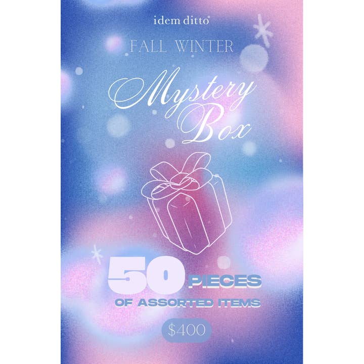 Fall Winter Styles Mystery Box - 50 pcs. for wholesale by idem ditto