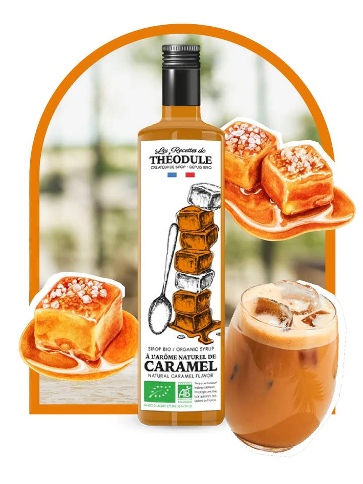 Sirop Caramel Bio 50 cl pour la vente par Antésite - Maison Noirot