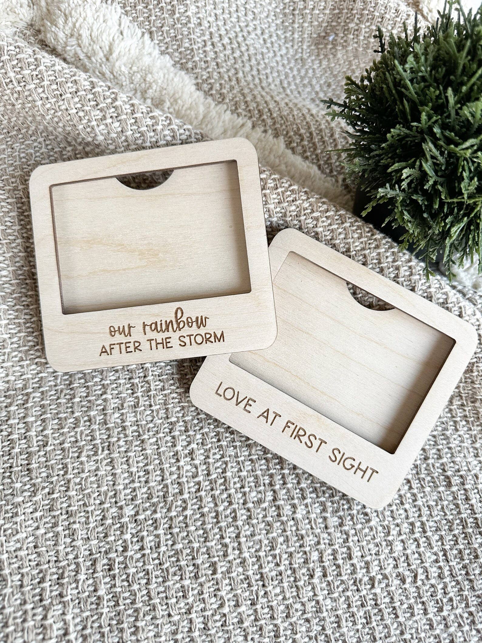 knocks on wood - Vente Cadre photo - Enfant et bébé - Cadre photo à ultrasons3