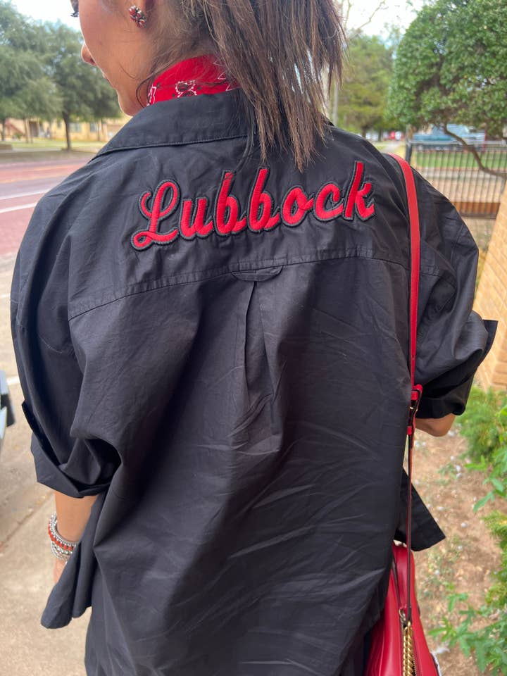 Powder Puff Button Down for wholesale by Chap and Graham Designs