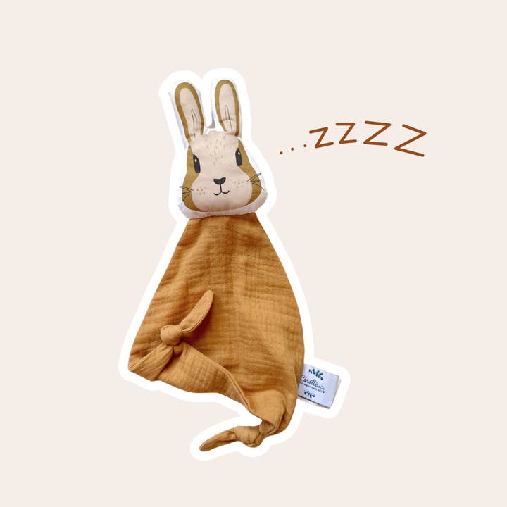 Camel dobbel gaze kanin krammedyr – begrænset udgave! for engroshandel hos Carotte & Cie