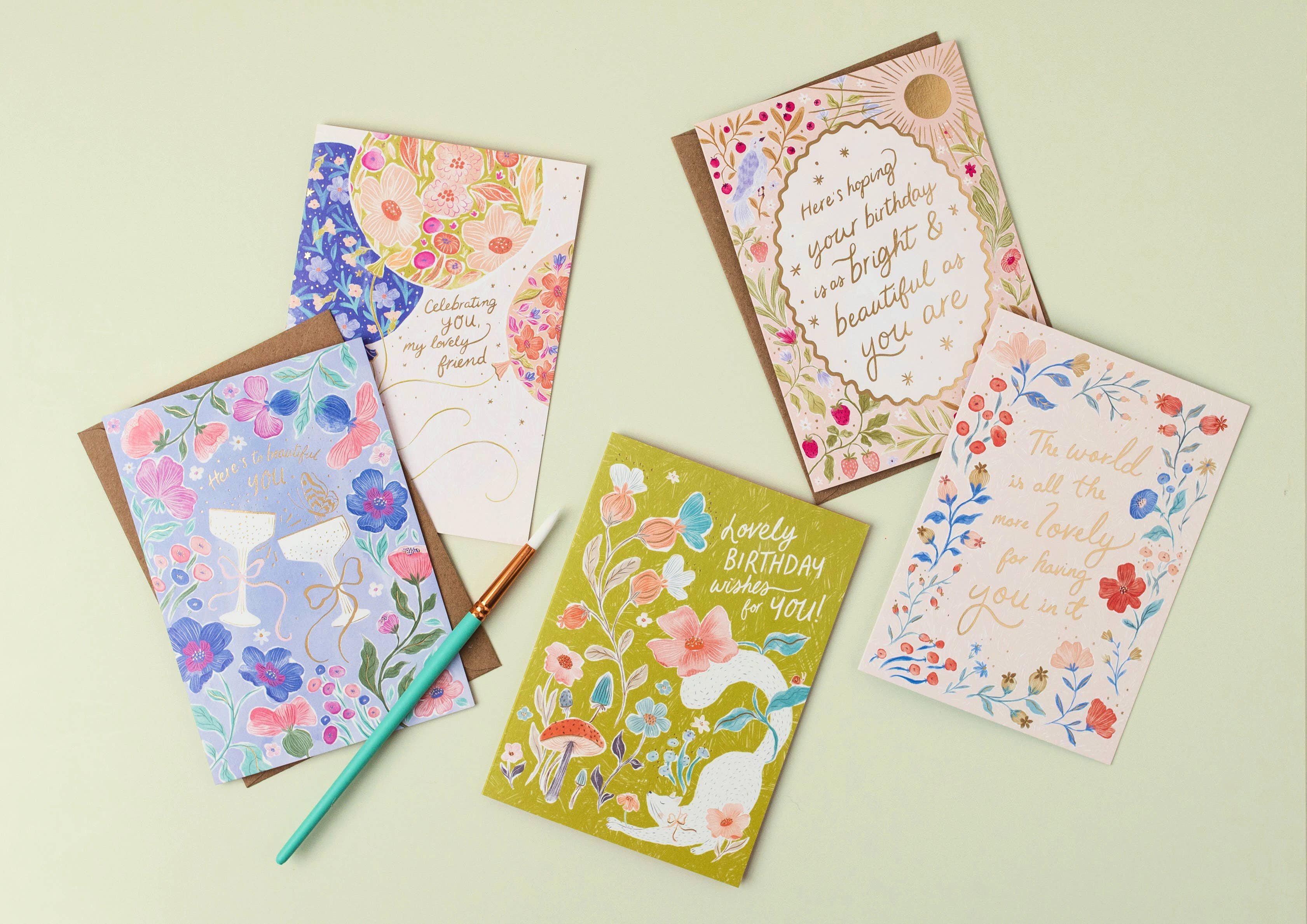 Meraki Greeting Cards - Wholesale Birthday Card - Sun Frame Birthday Card 2