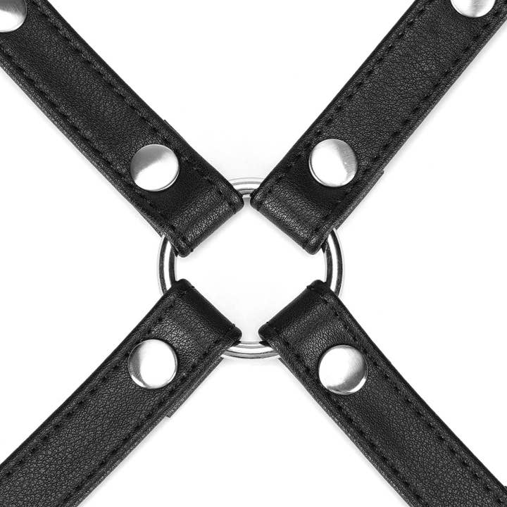 Liebe Seele – wholesale Sex toy – Black Bond Hog Tie Restraint Connector