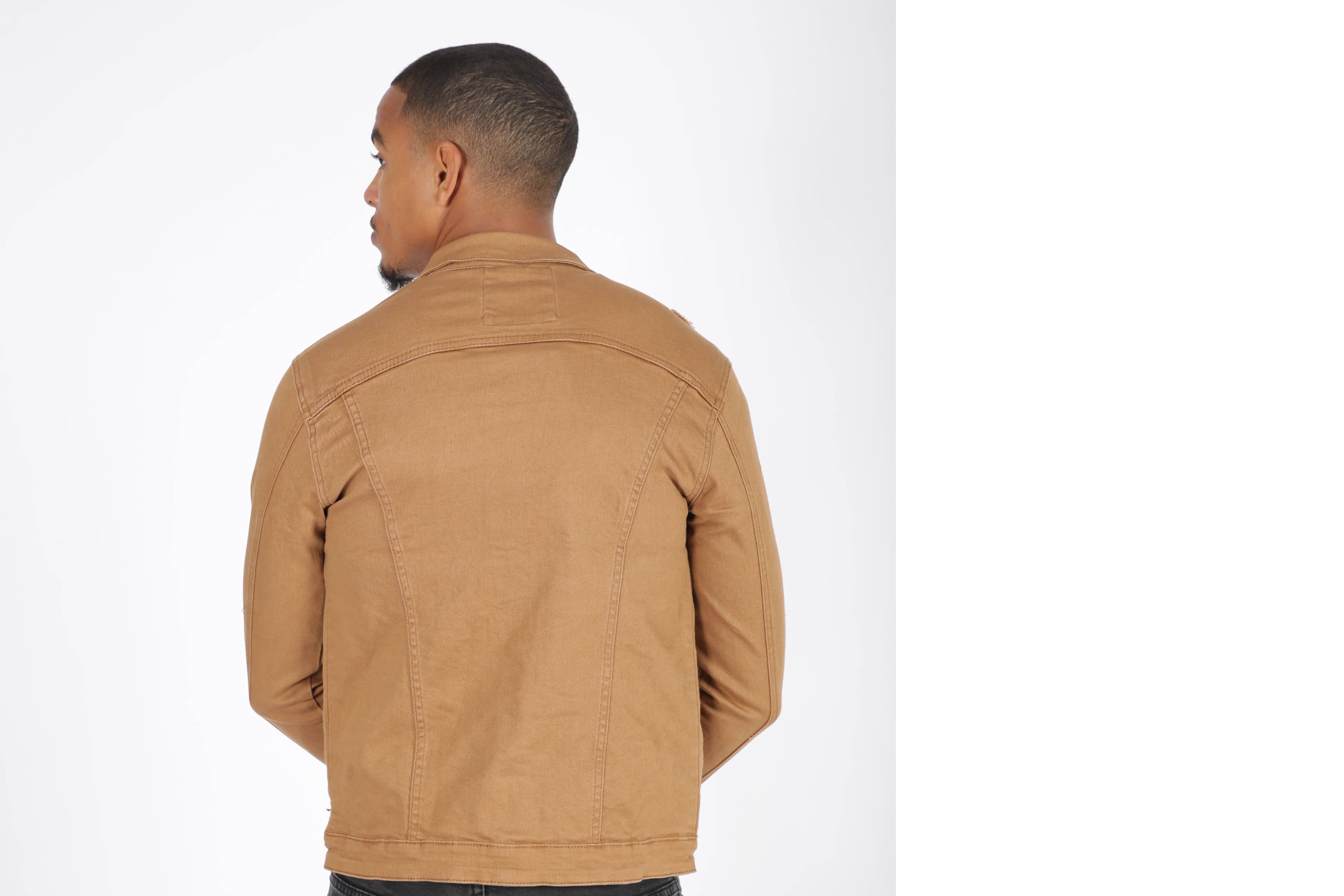 Zayne Paris - Wholesale Denim Jacket - Men's - Jean jacket with buttons1