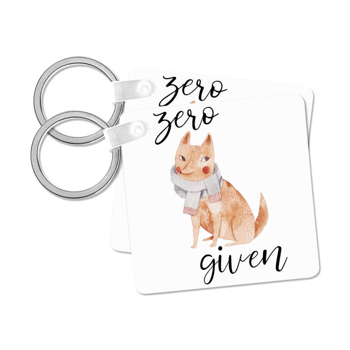 3dRose - Vendita all'ingrosso Portachiavi - Unisex - 3dRose, Zero Fox Given Inverno, Portachiavi7