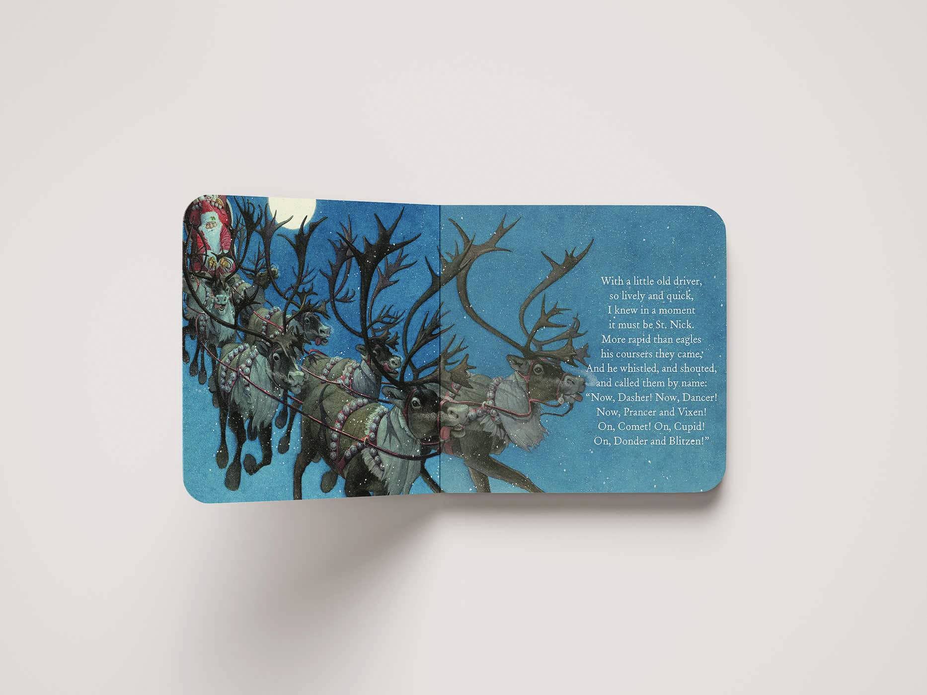 HarperCollins Focus - Wholesale Early Reader Book (6-8) - The Night Before Christmas (Board Book – Classic Edition)4