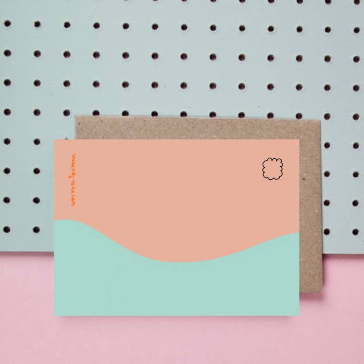 Ute Arnold / Hej.Ibiza - Wholesale Postcard - Merci Dots postcard1