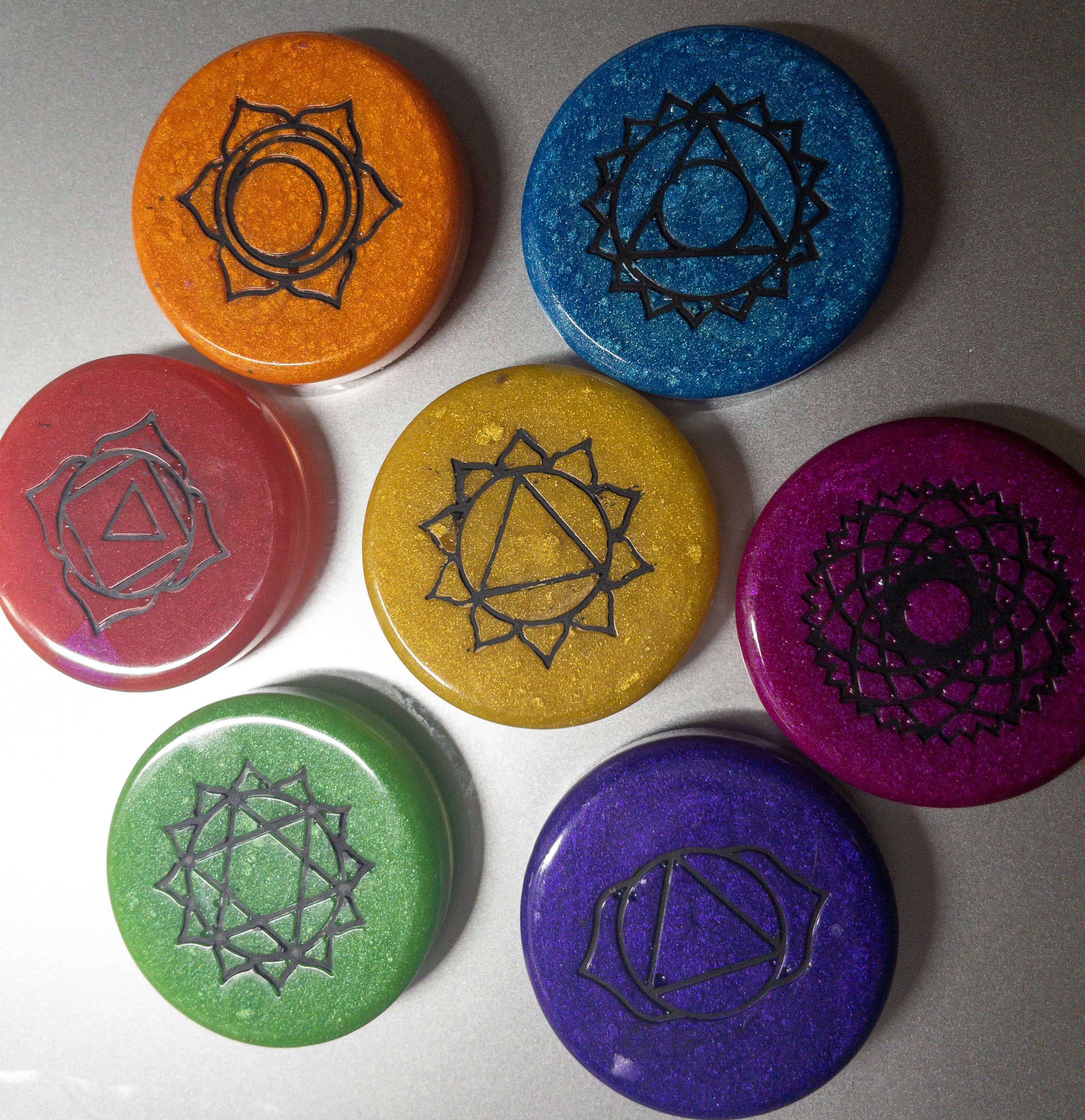 NerdyNixies LLC – Großhandel Spiritueller Stein/Kristall – Chakra-Steine aus Harz2